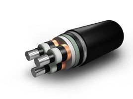 Medium voltage aluminum alloy power cable