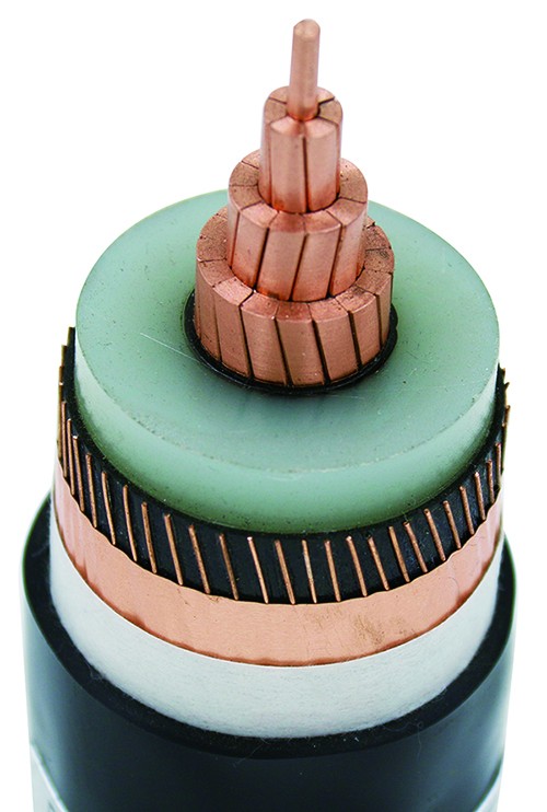 Medium voltage copper conductor power cable